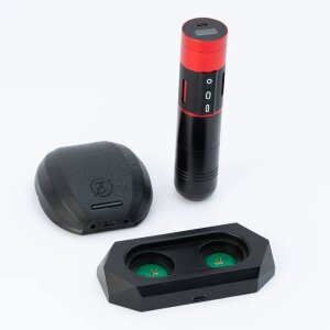 EZ - P2 Multitouch - Tattoo pen with foot switch - black