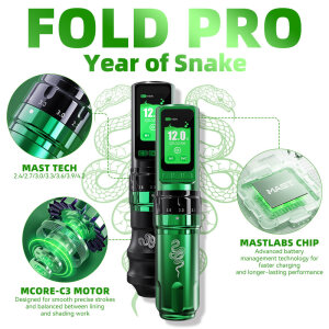 Dragonhawk - Fold Pro - Year of Snake Edition - Tattoo Pen