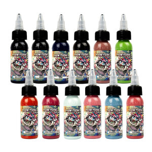 Xtreme Ink - Meow Meow Cartoon Set-  12 x 30 ml