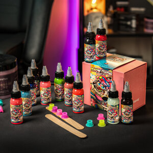Xtreme Ink - Meow Meow - Cartoon Set -  12 x 30 ml