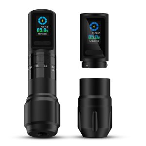 INKin - Inferno - Tattoo Pen  black matte (2 battery)