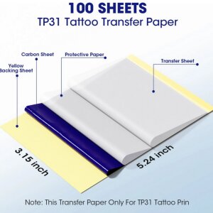 Phomemo - Thermal Paper - for mini printers - 100 sheets