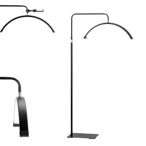 Work lamp - LED - curved - 57 cm wide - black