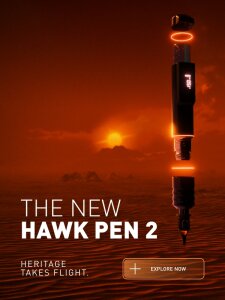 Cheyenne - Hawk Pen 2 - schwarz  - 3.5mm