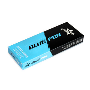 UNISTAR - Blue Pen Sleeve - 25 mm-38 mm - 100 Stück