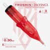 DaVinci x Troshin needle cartridges - liners - 40 pieces - 3 liners ONLY