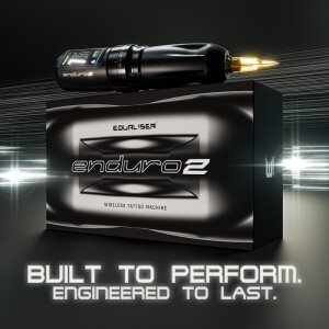 Equaliser - Wireless Enduro 2 - Tattoomaschine - Schwarz - 2.5-5.0 cm