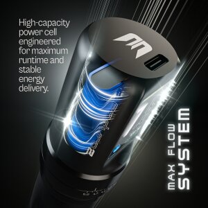 Equaliser - Wireless Enduro 2 - Tattoomaschine - Schwarz - 2.5-5.0 cm