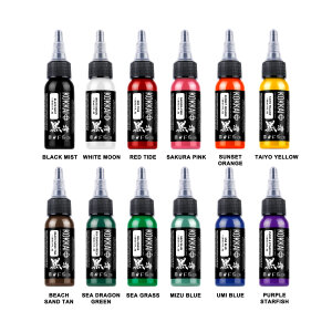 Kokkai - Sumi - Set de 12 colores 12x7 ml