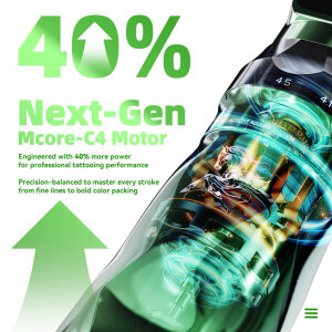 Dragonhawk - Fold Pro - Year of Horse  - Tattoo machine