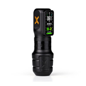 Ozer X Channel - Máquina de tatuaje negra (4,2 mm)