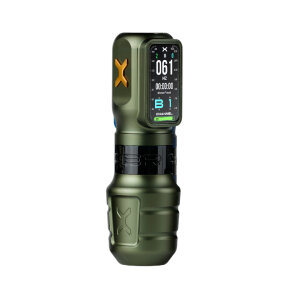 Ozer X Channel - Tattoo Maschine grün ( 5.0 mm)