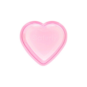 Spülbecher – herzförmig – Pink – 150 ml – 50 Stk