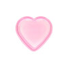Spülbecher – herzförmig – Pink – 150 ml – 50 Stk