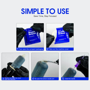 MAST - Bio Guard Shield Pro – jednorázové ochranné obaly pro tetovací stroje – 50 ks