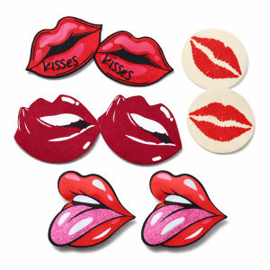 Pastie Pack - Bouche - Cache-tétons - 4 paires