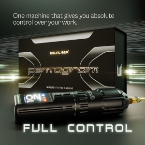 Equaliser - Pentagram – Tattoo Pen  - schwarz - 2...