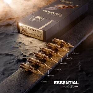 Kwadron Cartridge - Essential Pack - Round Liner - 18 Stück