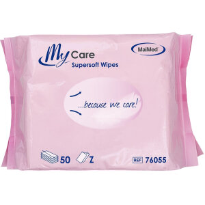My Care - Supersoft Wipes - 30x32cm - 50 Blatt