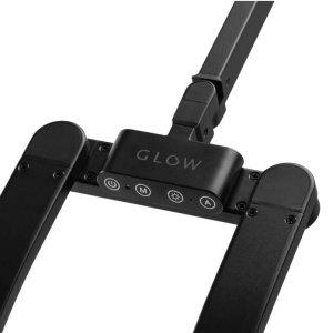 Lampe de travail - LED - courbée - largeur 65 cm - pliable - noire