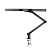 Lampe de travail - LED - courbée - largeur 65 cm - pliable - noire