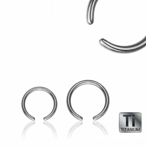 Titanium - BCR ball closure ring - without Clip-in ball...