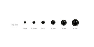 Steel - Screw ball - Black - Supernova Concept - 3mm