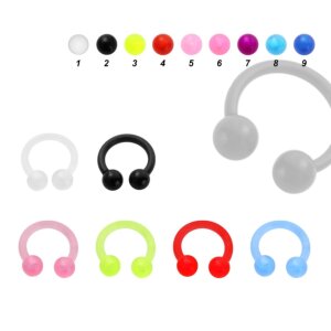 6 mm - 3 mm - T-PK - Rose transparent - Acrylique - Fer...