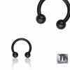 1,2 mm - 8 mm - 3 mm - Black Titan - CBR Hufeisen