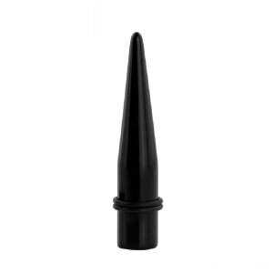 Acrylic - Taper/Expander - Black  18 mm
