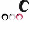 12 mm - BK - Black/ Schwarz - Acryl - Expander - Buffalo