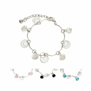 Bracelet - small glasss stones