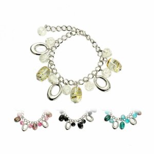 Armband - Bunt - verziert - WT - White / Weiss
