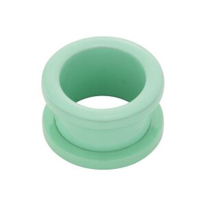 Steel - Flesh Tunnel - pastel green - Supernova Concept  5 mm