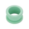 Steel - Flesh Tunnel - pastel green - Supernova Concept  5 mm